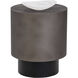 Bernaby 21 X 18 inch Gunmetal End Table